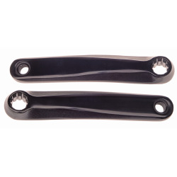 No Name Kurbel 170 mm Alu o. Schrauben ISIS schwarz